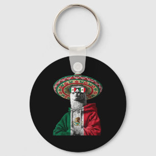 Porte-clés Drapeau du Mexique Fierté mexicaine Racines mexica