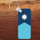 Porte-clés Drapeau du Minnesota (Recto)