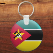 Porte-clés Drapeau du Mozambique (Recto)