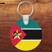 Porte-clés Drapeau du Mozambique (Recto)