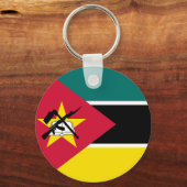 Porte-clés Drapeau du Mozambique (Recto)