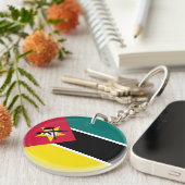 Porte-clés Drapeau du Mozambique (Devant droit)