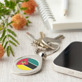 Porte-clés Drapeau du Mozambique (Côté )