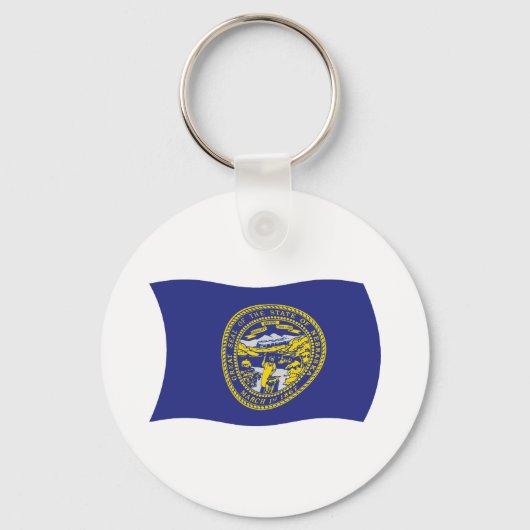 Porte-clés Drapeau du Nebraska (Recto)