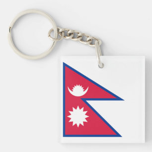 Porte-clés Drapeau du Népal