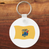 Porte-clés Drapeau du New Jersey (Recto)