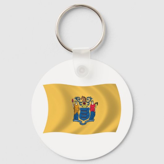 Porte-clés Drapeau du New Jersey (Recto)