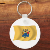 Porte-clés Drapeau du New Jersey (Recto)