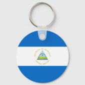 Porte-clés Drapeau du Nicaragua (Verso)