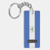 Porte-clés Drapeau du Nicaragua (Devant gauche)