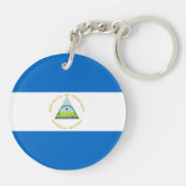 Porte-clés Drapeau du Nicaragua (Dos)