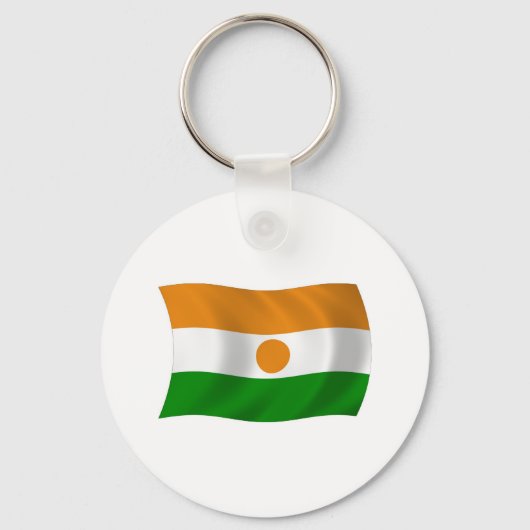 Porte-clés Drapeau du Niger (Recto)
