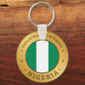 Porte-clés Drapeau du Nigeria (Recto)