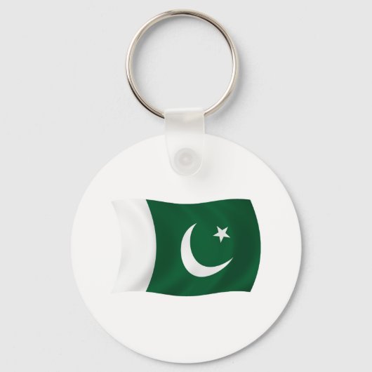 Porte-clés Drapeau du Pakistan (Recto)