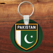 Porte-clés Drapeau du Pakistan (Recto)