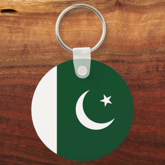 Porte-clés Drapeau du Pakistan (Verso)
