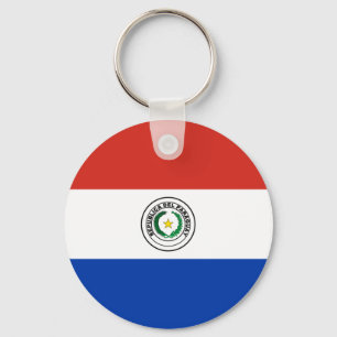 Porte-clés drapeau du Paraguay
