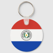 Porte-clés Drapeau du Paraguay (Recto)