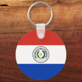 Porte-clés Drapeau du Paraguay (Recto)