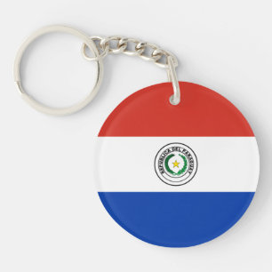 Porte-clés Drapeau du Paraguay