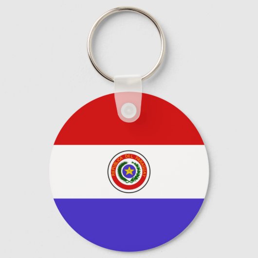 Porte-clés drapeau du Paraguay (Recto)