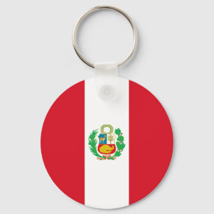 Porte-clés Drapeau du Pérou