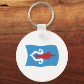 Porte-clés Drapeau du Peuple Aïnou (Recto)
