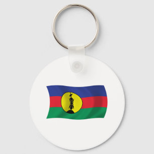 Porte-clés Drapeau du peuple kanak