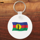 Porte-clés Drapeau du peuple kanak (Recto)