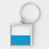 Porte-clés Drapeau du Porte - clé de Bavière (Devant)