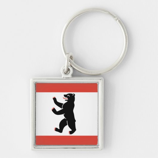 Porte-clés Drapeau du Porte - clé de Berlin (Devant)