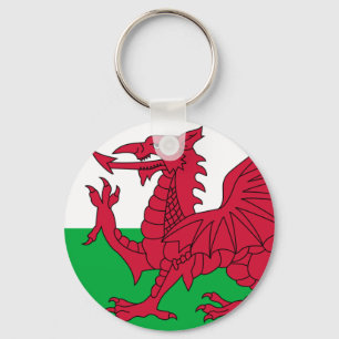 Porte-clés Drapeau du Porte - clé du Pays de Galles