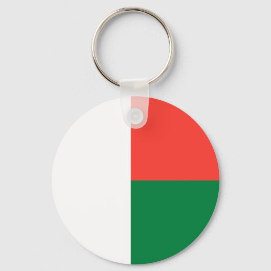 Porte-clés Drapeau du Porte - clé malgache (Recto)