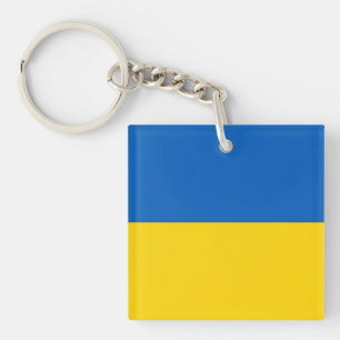 Porte-clés Drapeau du Porte - clé ukrainien