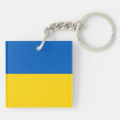 Porte-clés Drapeau du Porte - clé ukrainien (Dos)