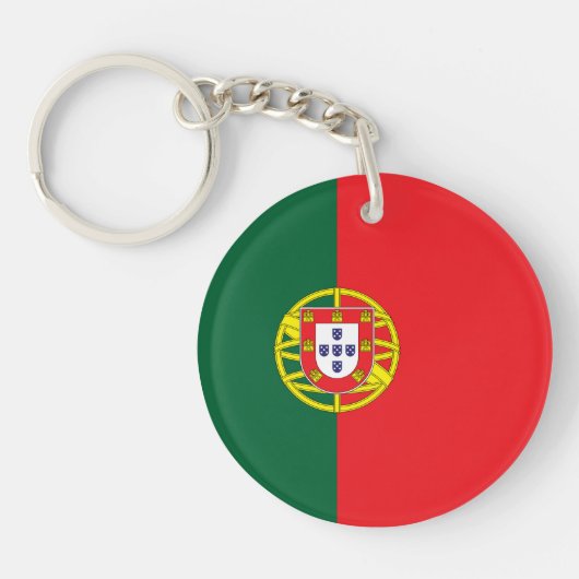 Porte-clés Drapeau du Portugal (Devant)
