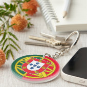 Porte-clés Drapeau du Portugal (Devant droit)
