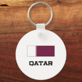 Porte-clés Drapeau du Qatar (Recto)