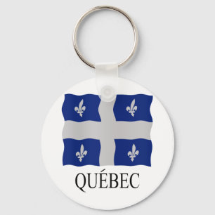 Porte-clés Drapeau du Québec