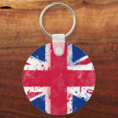 Porte-clés Drapeau du Royaume-Uni ou de l'Union Jack (Recto)