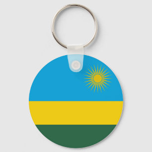 Porte-clés Drapeau du Rwanda
