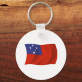 Porte-clés Drapeau du Samoa (Recto)