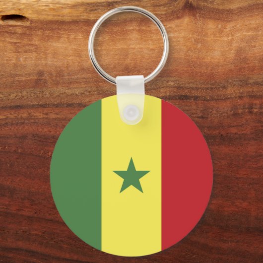 Porte-clés drapeau du Sénégal (Verso)