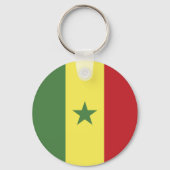 Porte-clés drapeau du Sénégal (Verso)