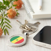 Porte-clés Drapeau du Sénégal (Côté )