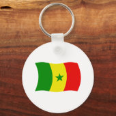 Porte-clés Drapeau du Sénégal (Recto)