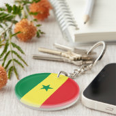 Porte-clés Drapeau du Sénégal (Devant droit)