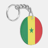 Porte-clés Drapeau du Sénégal (Devant gauche)