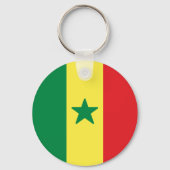 Porte-clés Drapeau du Sénégal (Recto)
