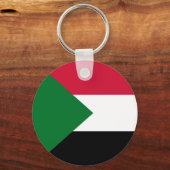 Porte-clés Drapeau du Soudan (Recto)